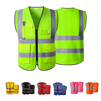 Chaleco Seguridad Trabajo Industrial Reflectante Nivel 3 | M