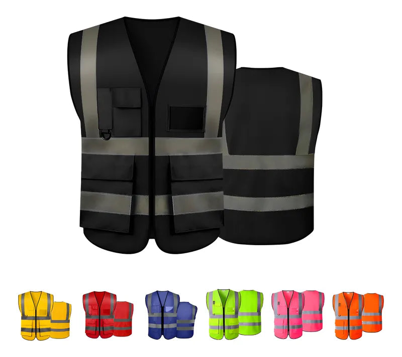 Chaleco Seguridad Trabajo Industrial Brigadista Reflectante