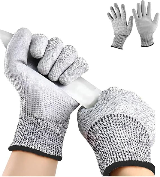 Guantes de Seguridad PU Industrial Multipropósito Antideslizante con Recubrimiento de Poliuretano