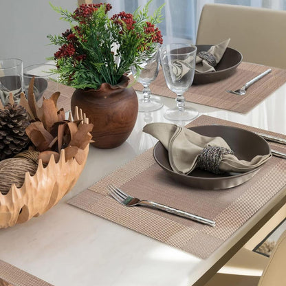 8pzs Mantel Individual Lavable Antideslizante Restaurante Marco