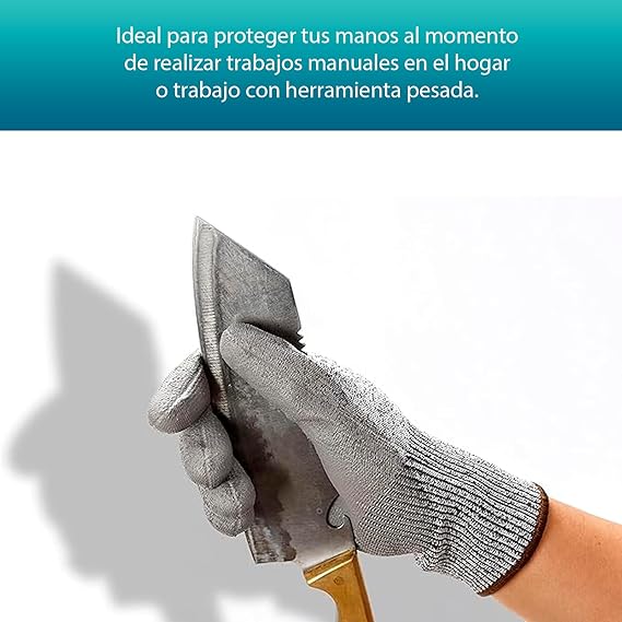 Guantes de Seguridad PU Industrial Multipropósito Antideslizante con Recubrimiento de Poliuretano