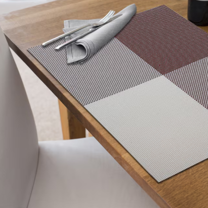 Mantel Individual Lavable Antideslizante Rejilla — Hogar & Restaurante | 8pzs