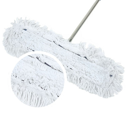 Trapeador Industrial Comercial Mop — 43 Pulgadas | Resistente Lavable Mopa Fregona Almohadilla Algodón | 110cm