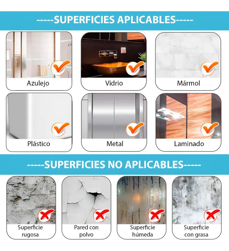 Cinta Doble Cara Nano Lavable Reutilizable Tape 3m*1cm*2mm