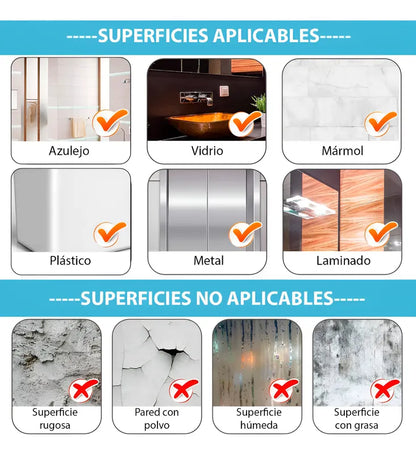 Cinta Doble Cara Nano Lavable Reutilizable Tape 3m*1cm*2mm