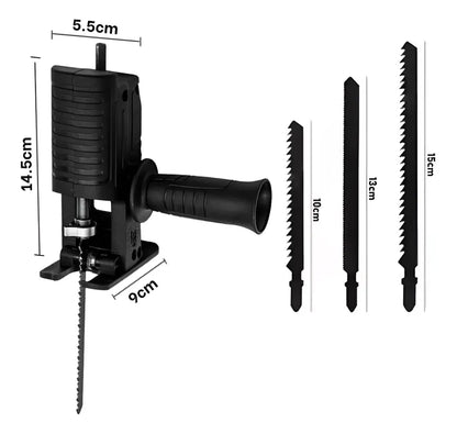 Adaptador Taladro Sierra Sable Reciproca Convertidor Cambio